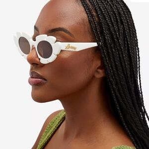 Loewe White Flower Sunglasses